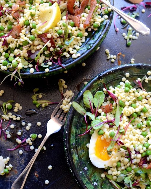 Giant couscous salad