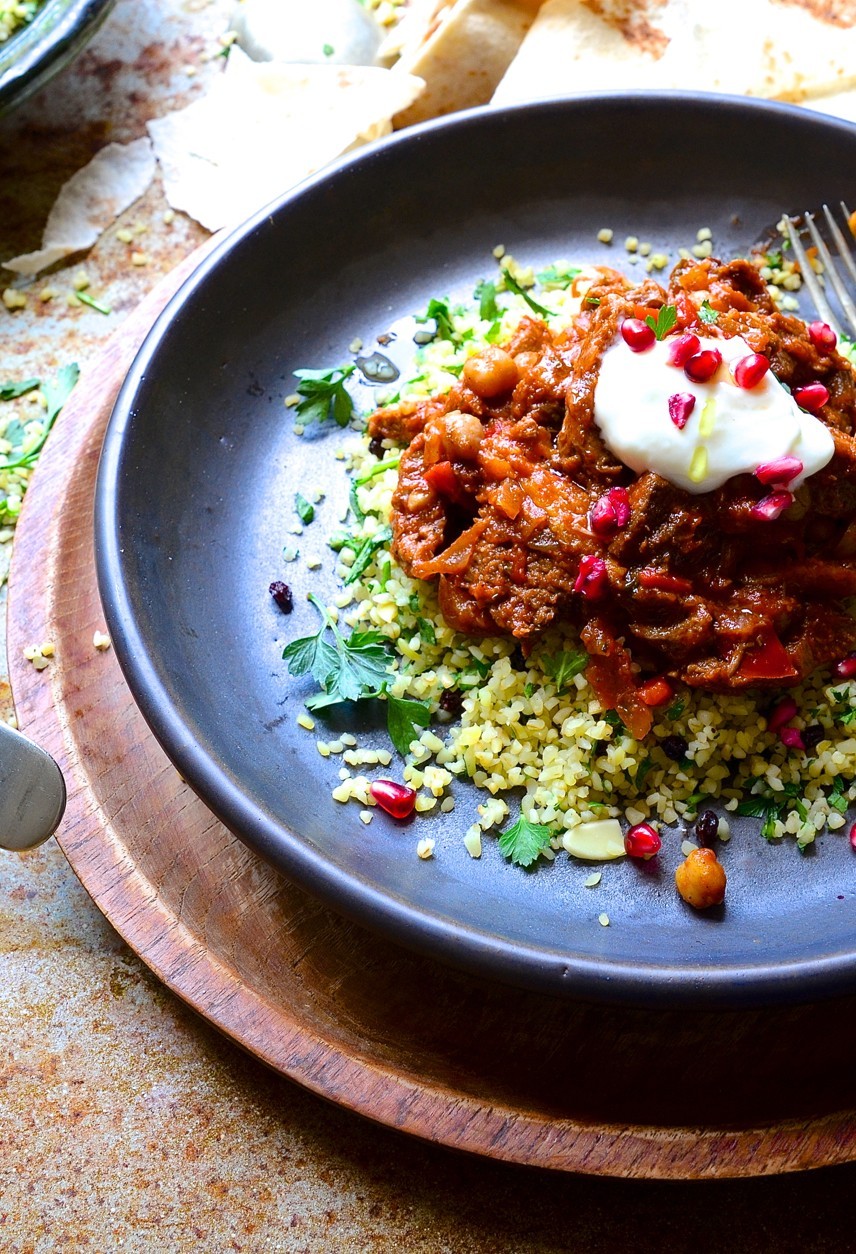 North African lamb tagine