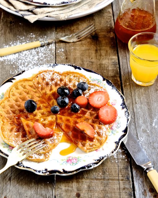 Pumpkin Pie waffles