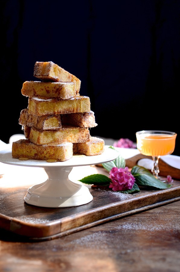 Churros french toast stack