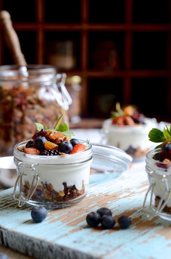 Everyday nut and honey granola