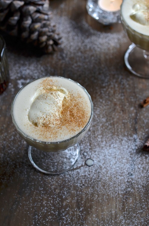 Honey and Rooibos eggnog