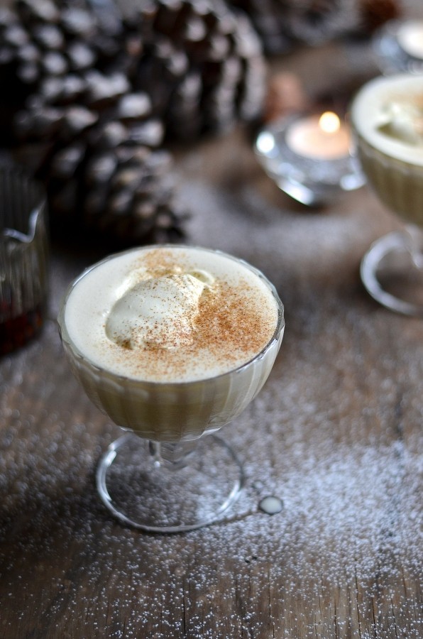 Honey and Rooibos eggnog