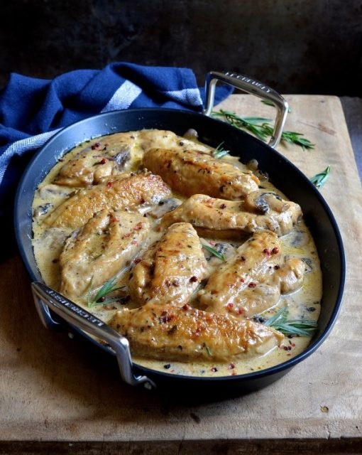 Tarragon cream chicken