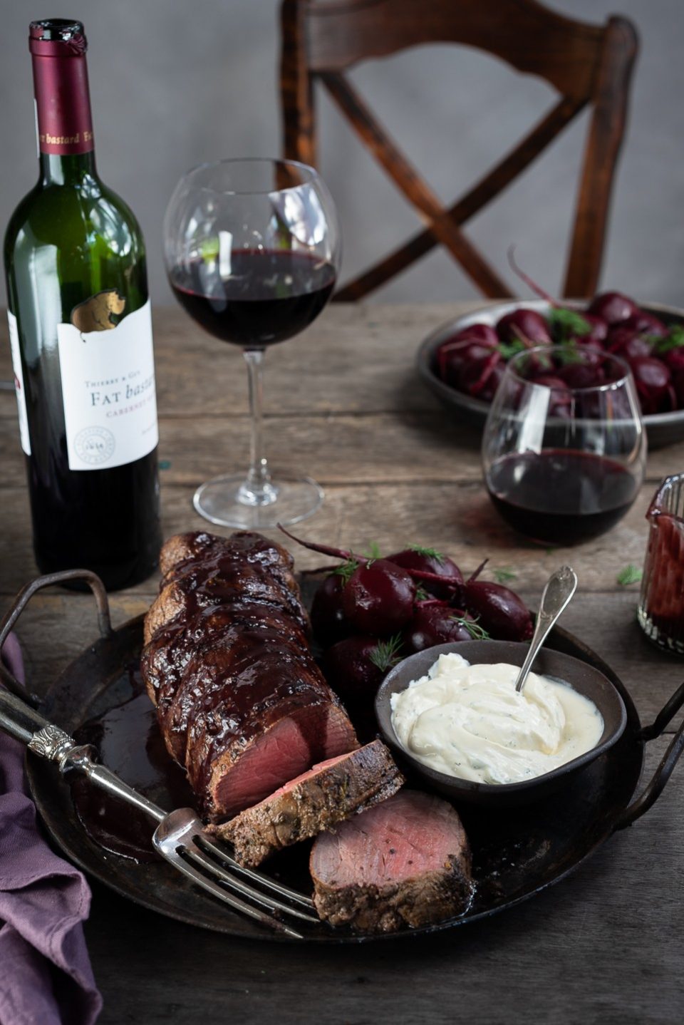 The perfect roast fillet of beef