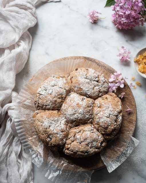 Spicy hot cross bun soda bread