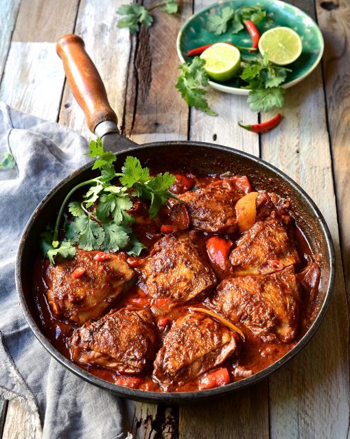 Mexican chipotle chicken casserole