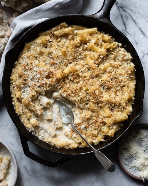 Creamy cauliflower Mac and Cheese