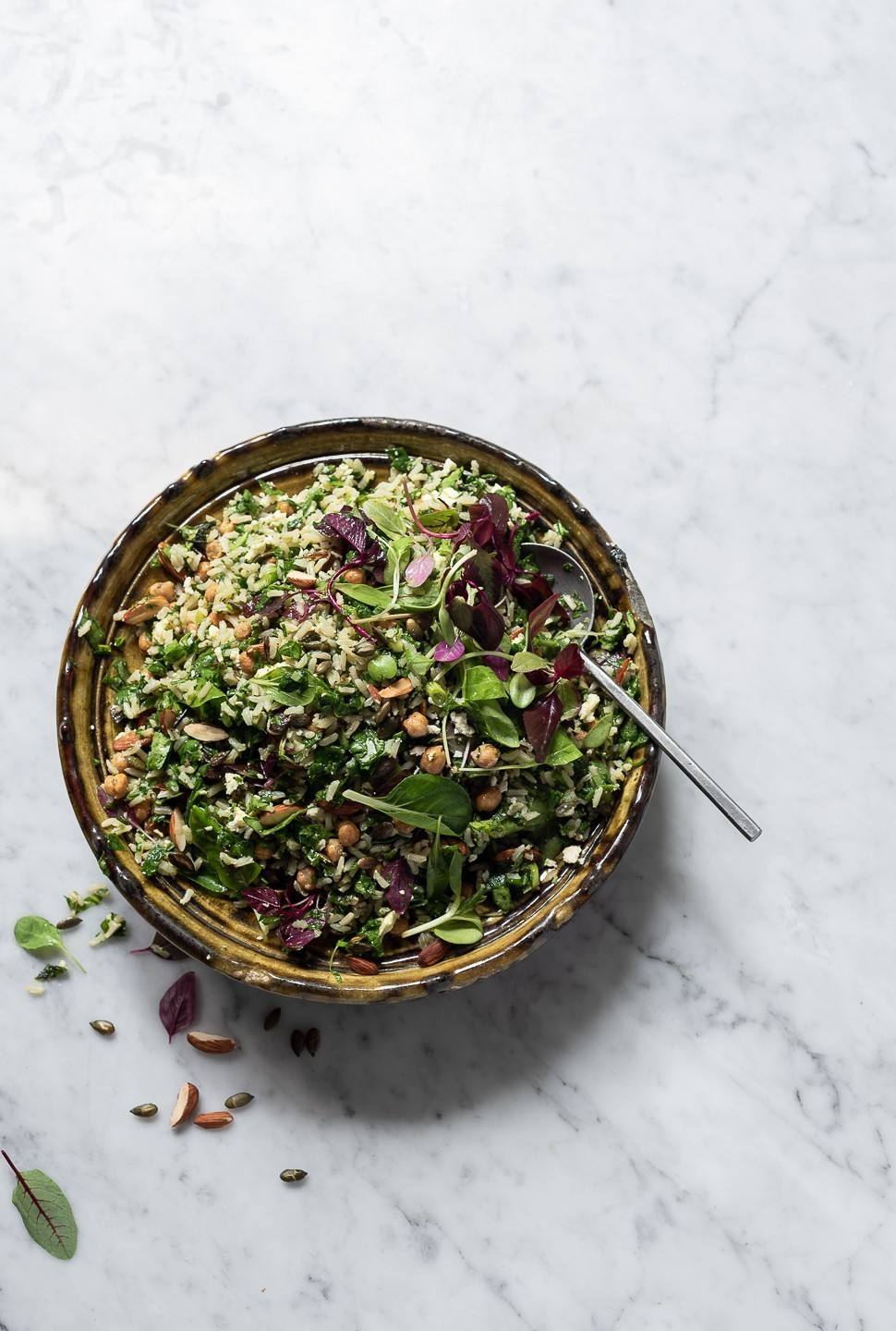 Life changing wild rice salad