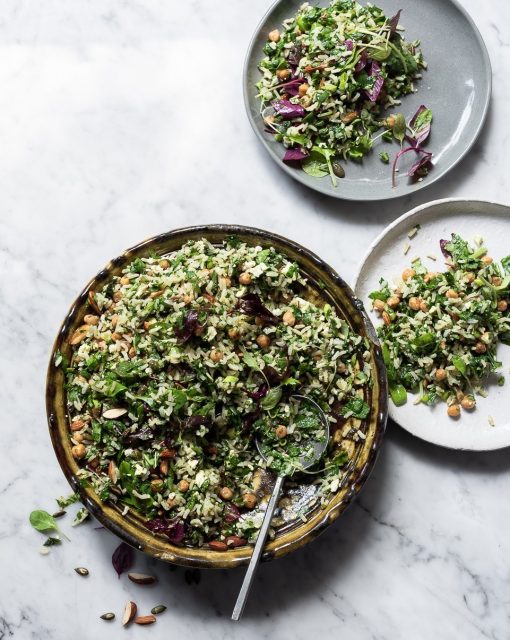 Life changing wild rice salad