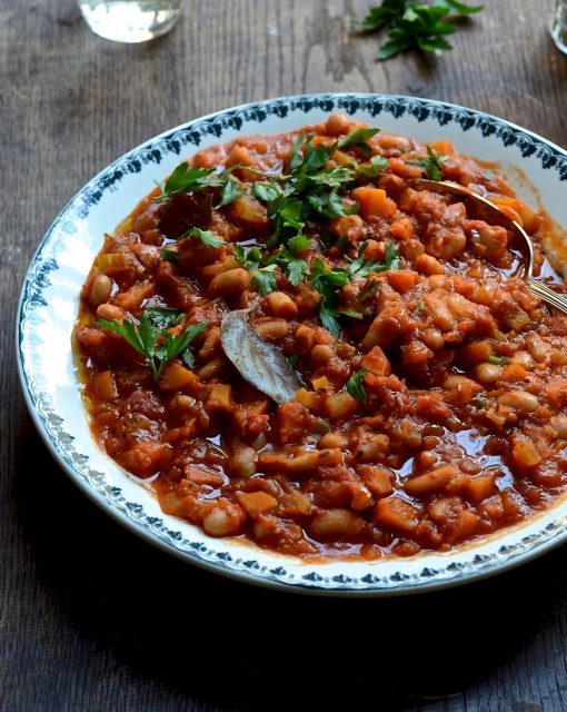 Cannellini bean stew