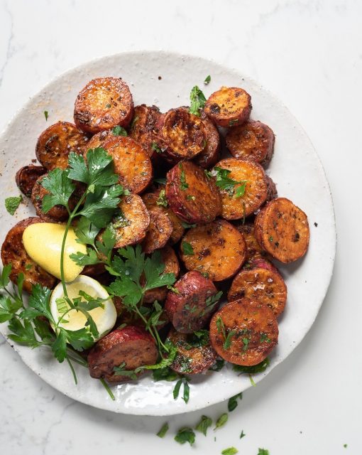 Paprika Roast Sweet Potatoes