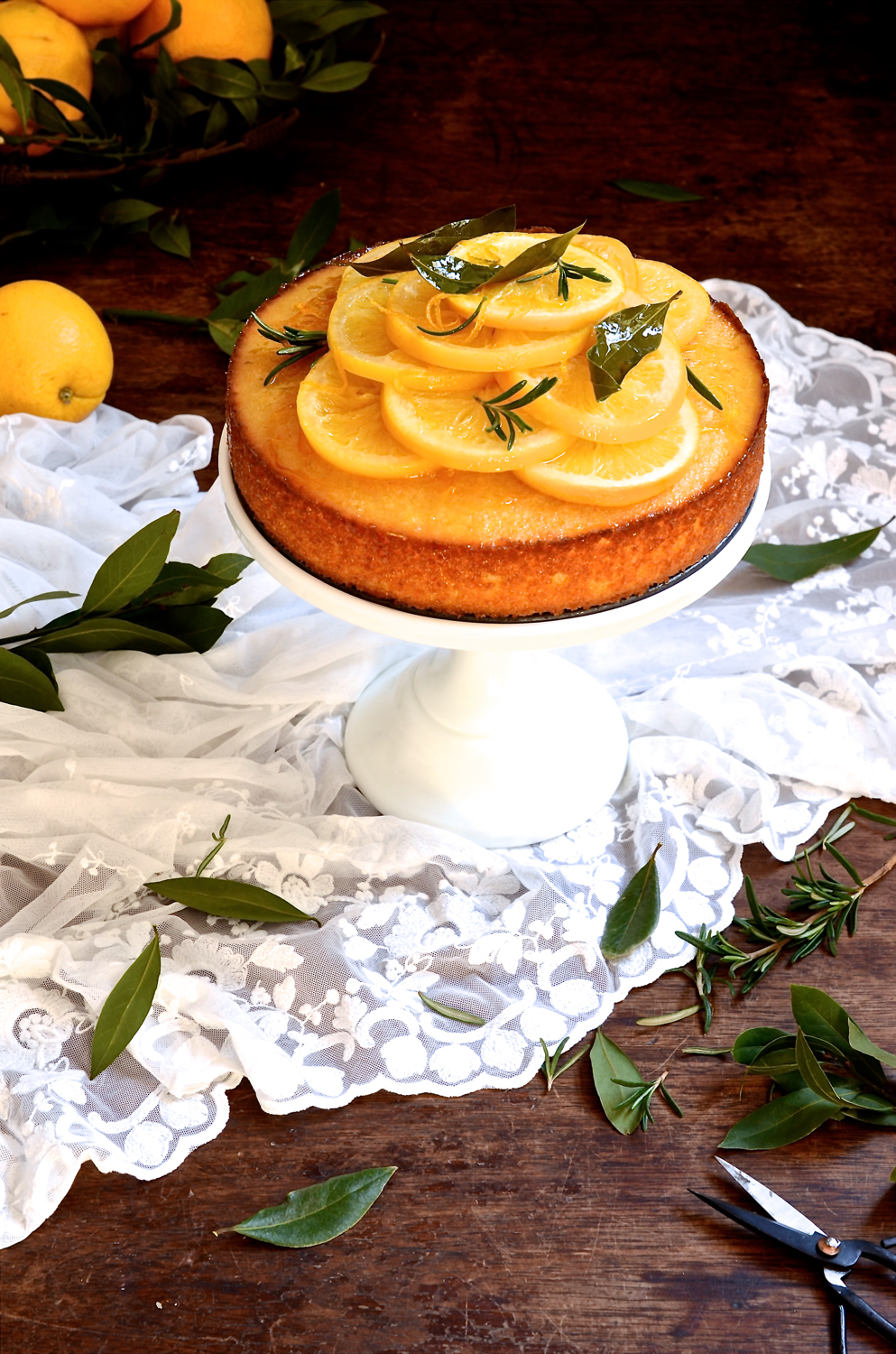 Semolina Orange Cake