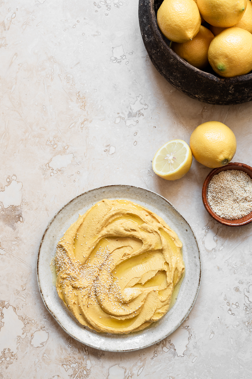 Smooth Roasted carrot hummus