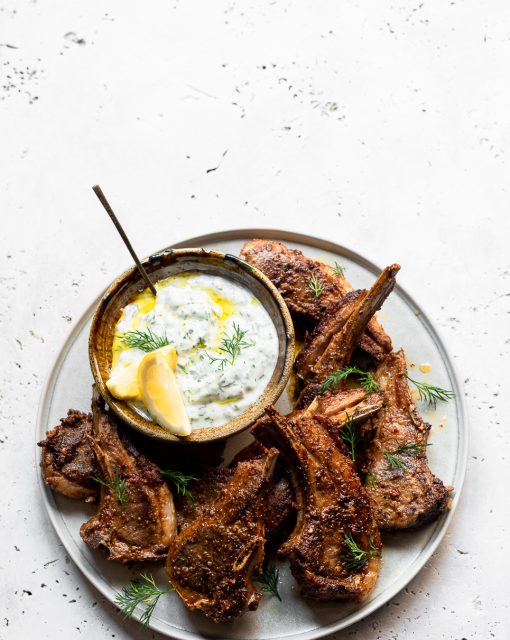 Marinated Spiced Lamb Chops