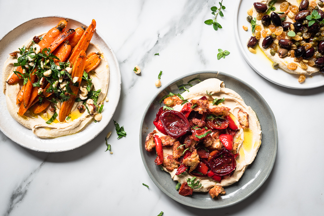 Hummus Salad Bowls