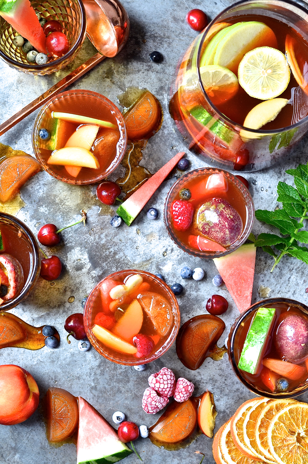 Mocktail Rooibos Sangria