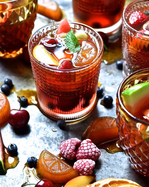 Mocktail Rooibos Sangria