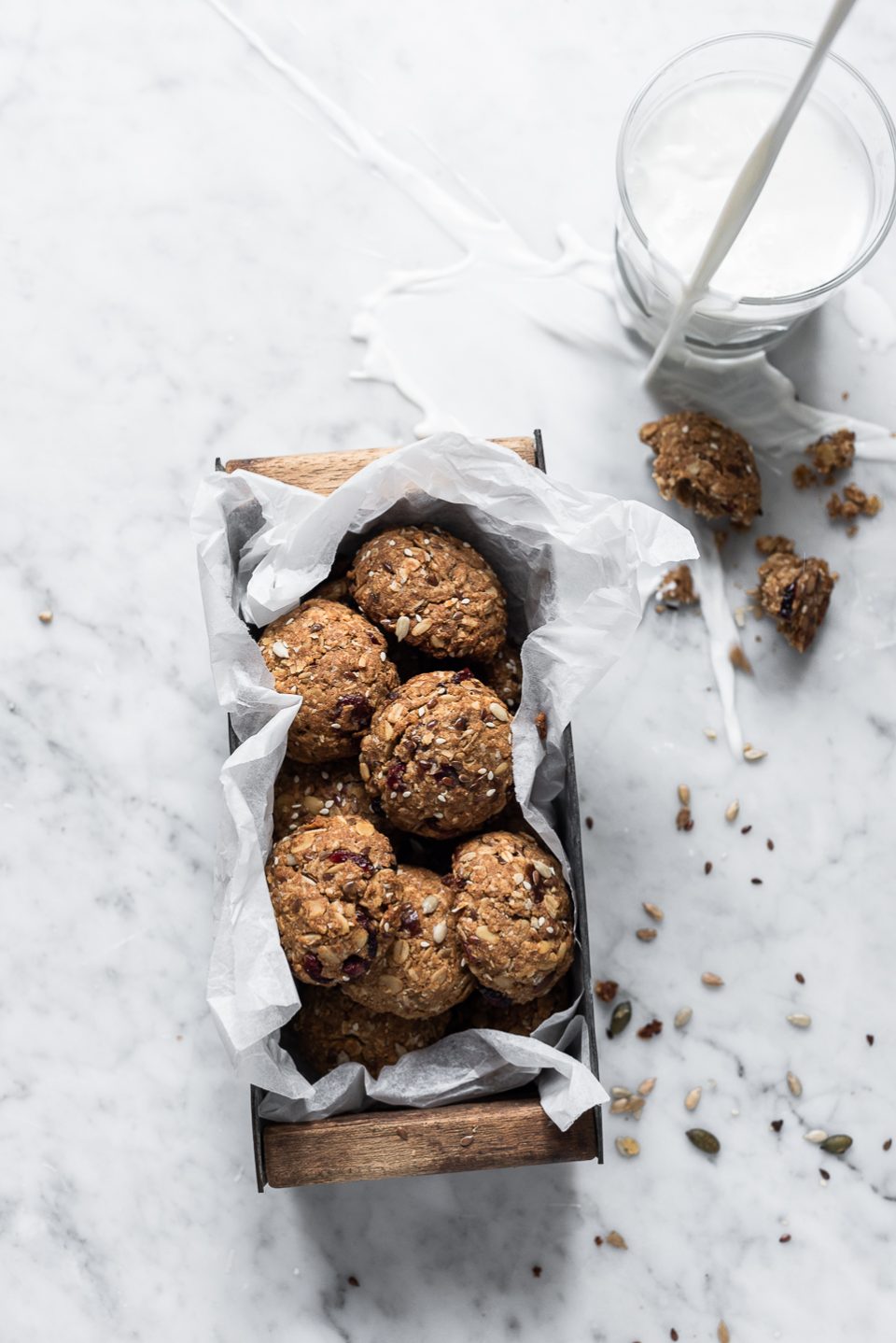 Tahini Breakfast cookies