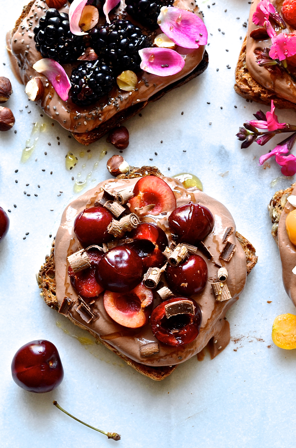 Toppings for toast