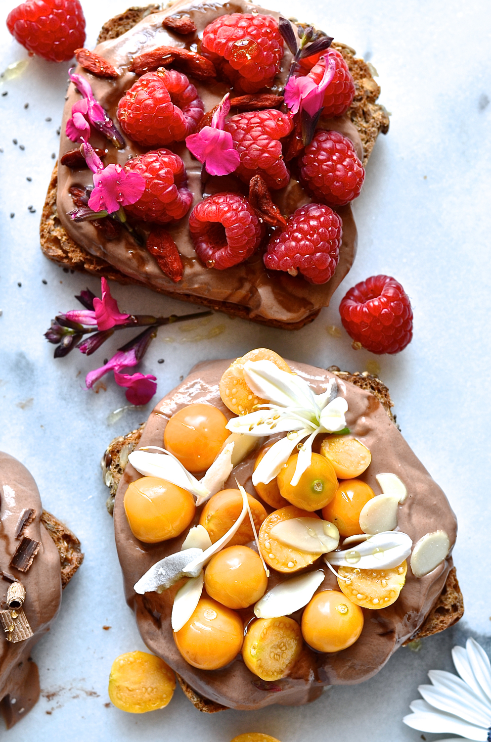 Toppings for toast