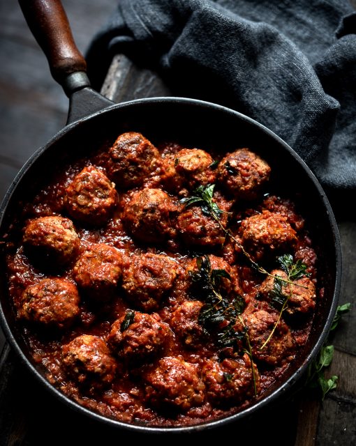 Ottolenghi's Ricotta Meatballs