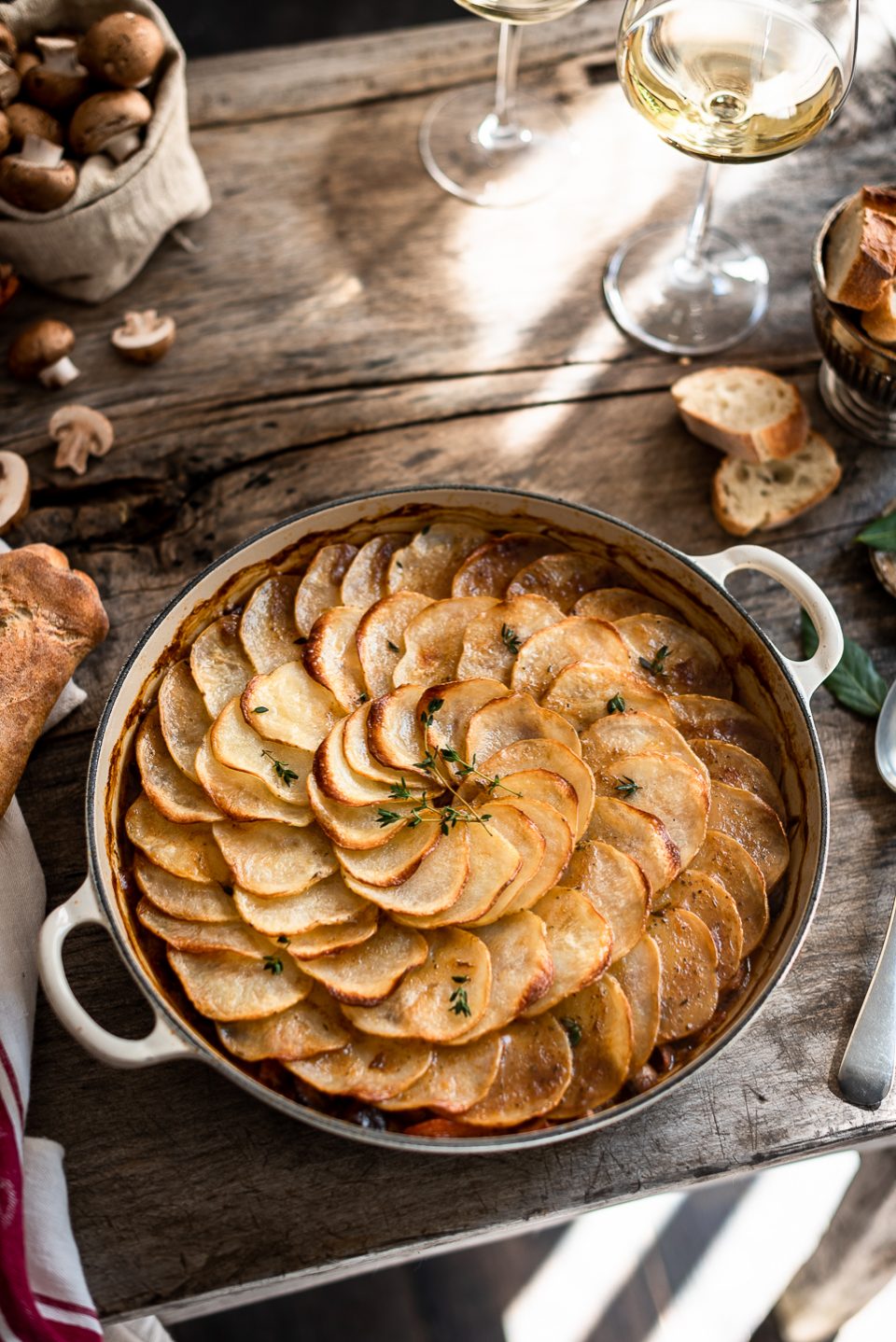 Coq au Vin Pot Pie