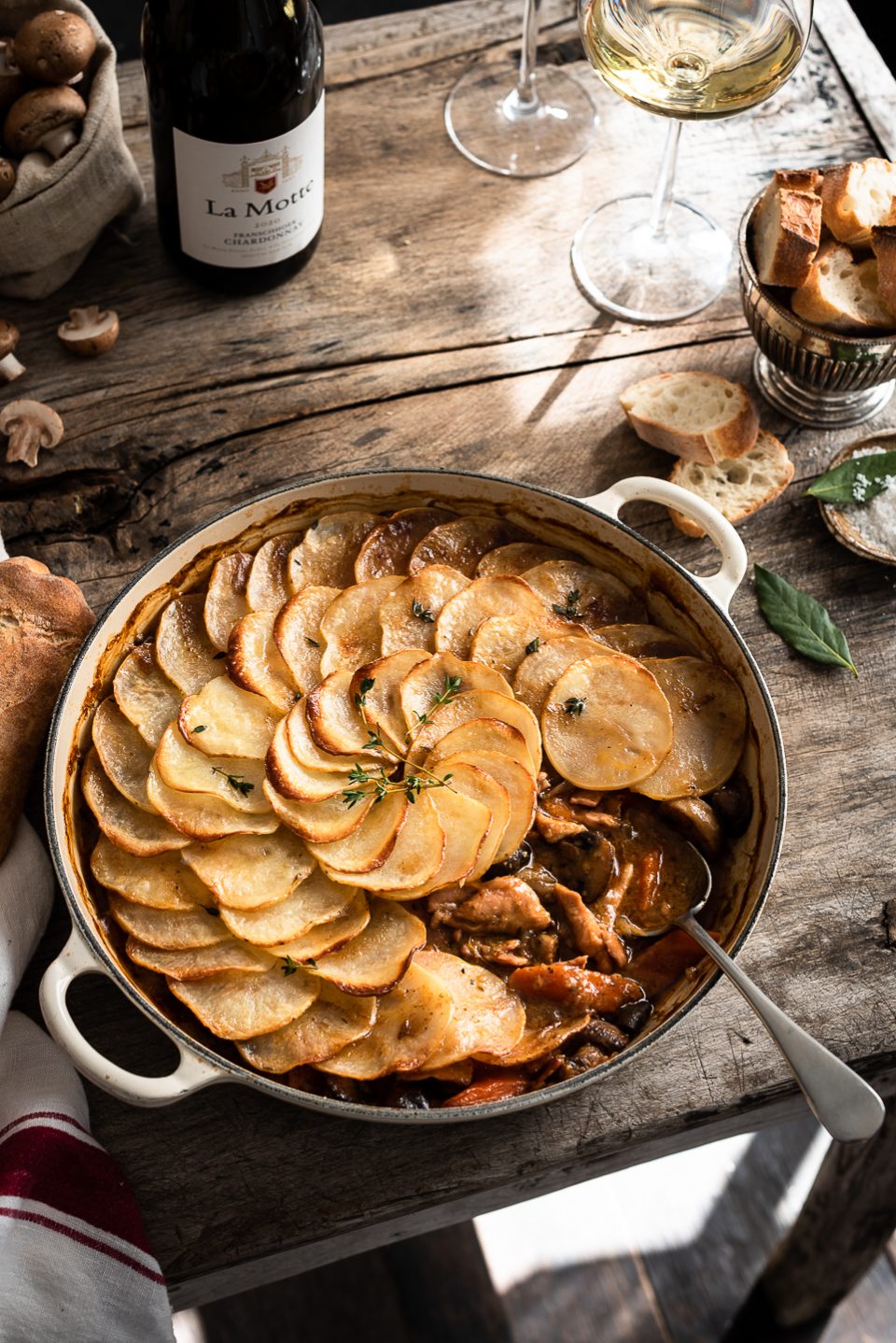 Coq au Vin Pot Pie