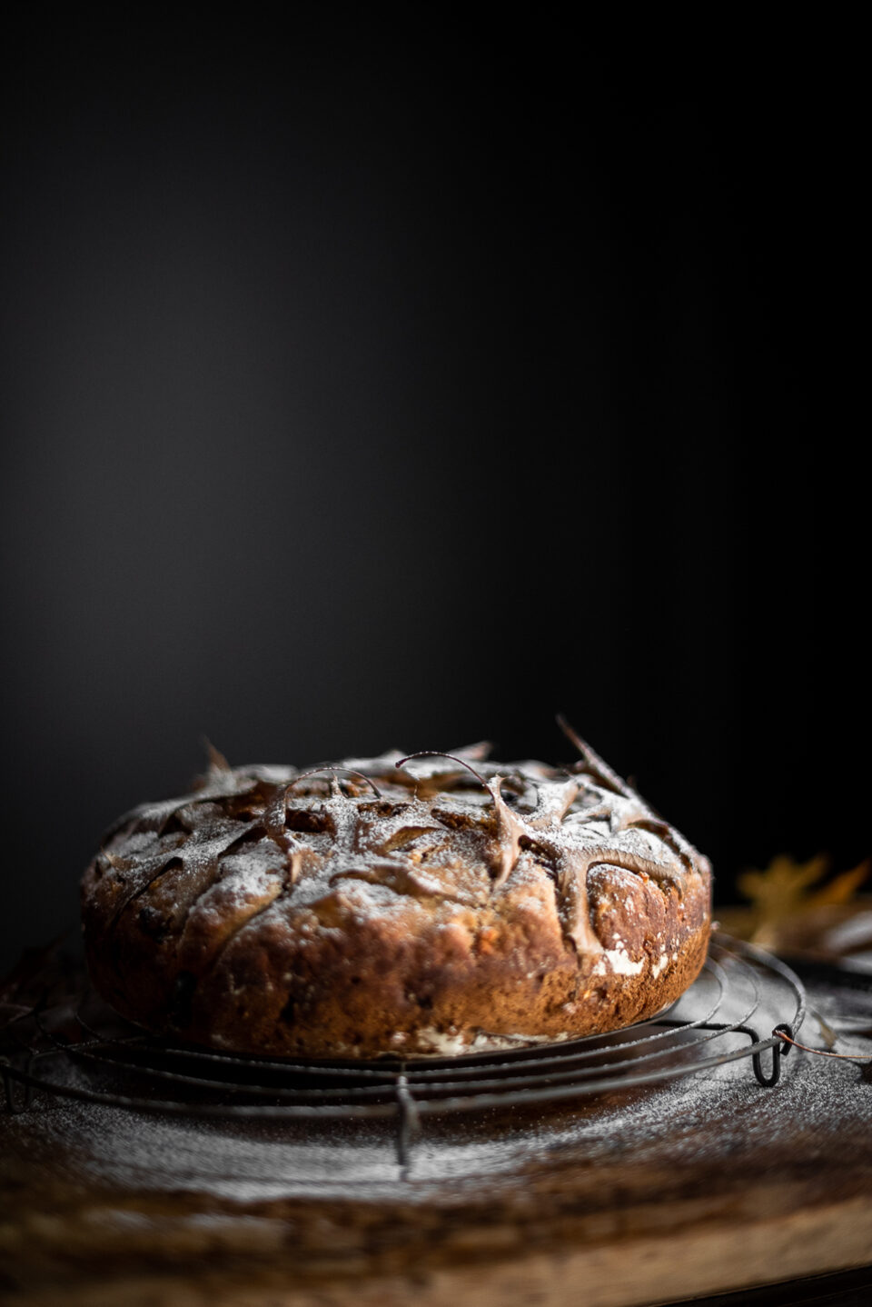 No Knead Hot Cross Bun Bread