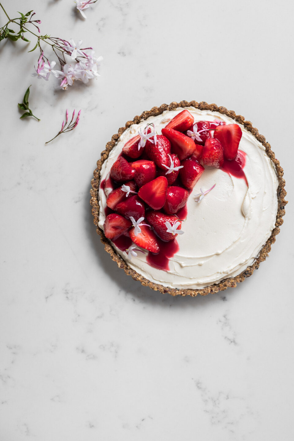 Labneh breakfast cheesecake